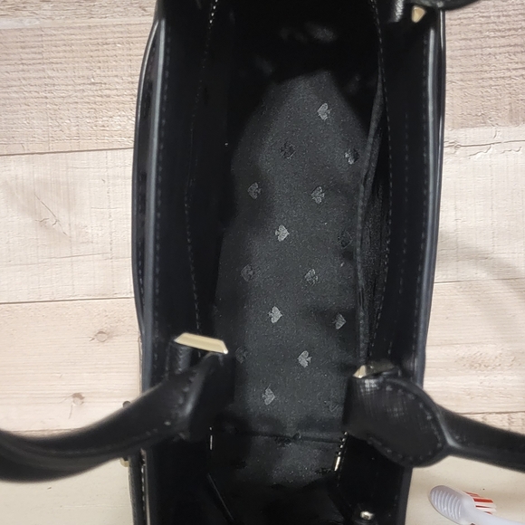 Kate Spade Black and Pink Floral Women's Bag - Picture 4 of 6